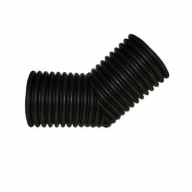 Отвод 45º сварной гофрированный, опт фото 1