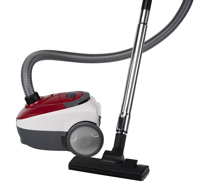 Пылесос Starwind SCB1114 1800Вт красный/белый фото 6