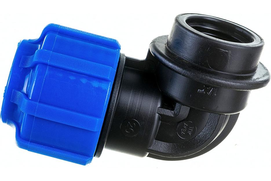 Отвод ПНД компрессионный ВР 25 х 1' фото 1