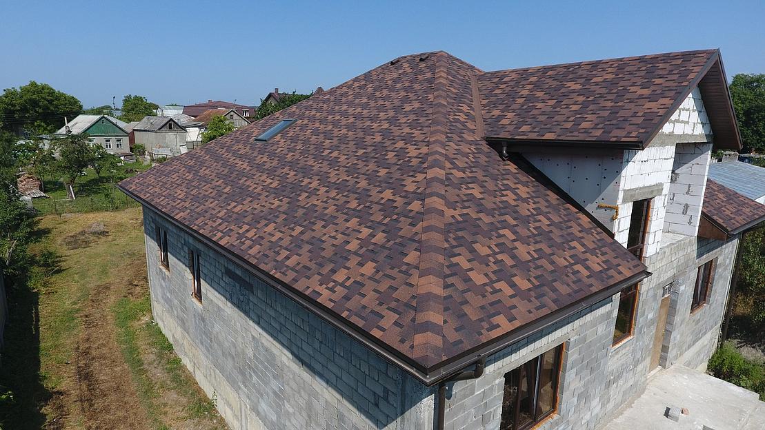 Гибкая черепица Döcke PIE Premium «Генуя» кофе опт фото 3