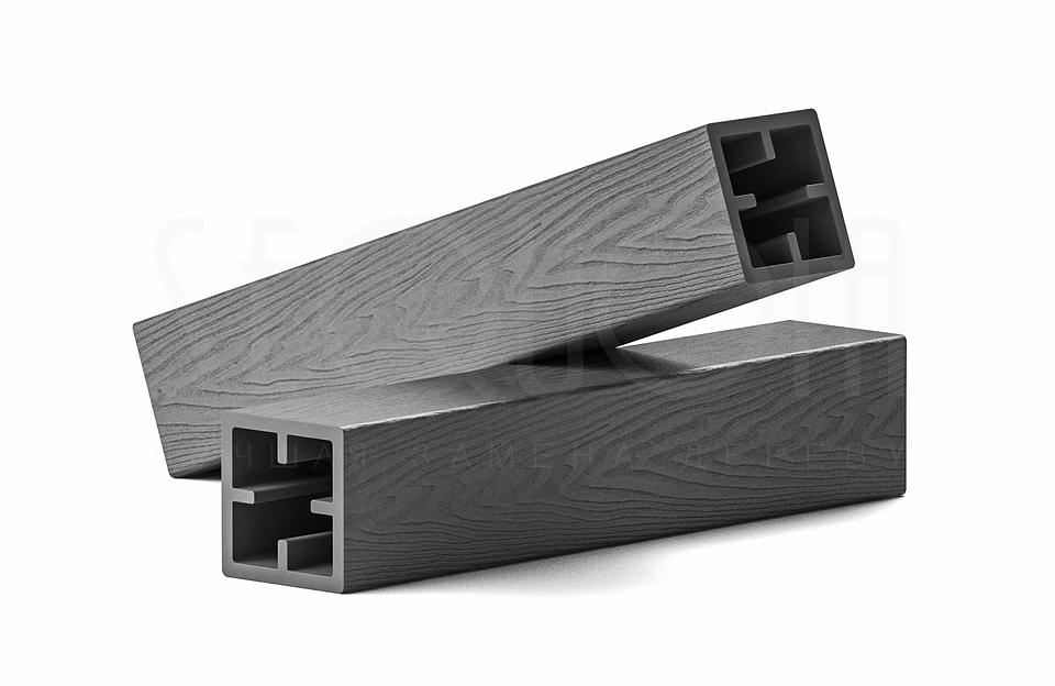 Столб Sequoia® Evolution 3D Wood Gray, опт фото 1