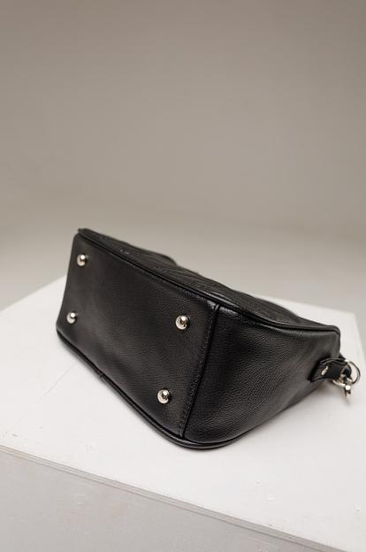 Женская сумка стеганая через плечо чёрная опт фото 3