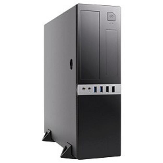 Foxline FL-203-TFX300S micro-ATX, mini-ITX 300 W,2xUSB3.0, 2xUSB2.0, 8cm. fan фото 1