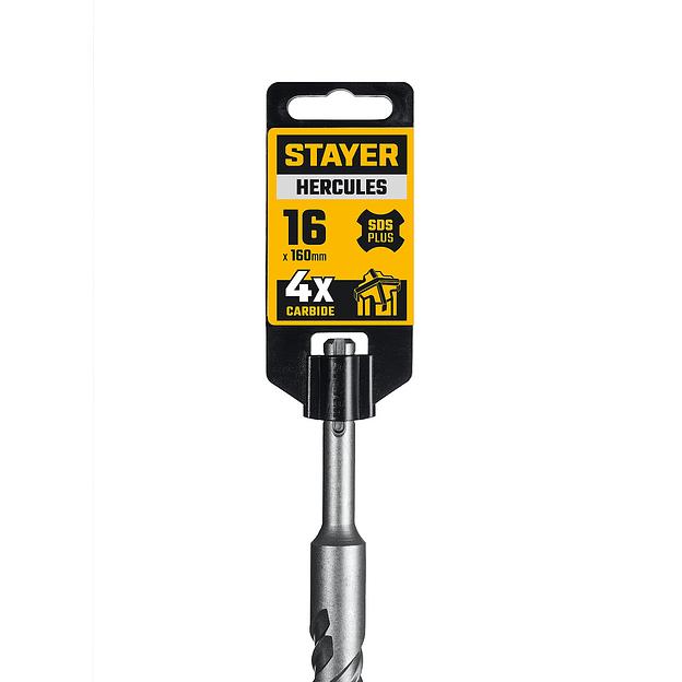STAYER HERCULES-4Х 16x160 мм, SDS-plus бур (29290-160-16) фото 6