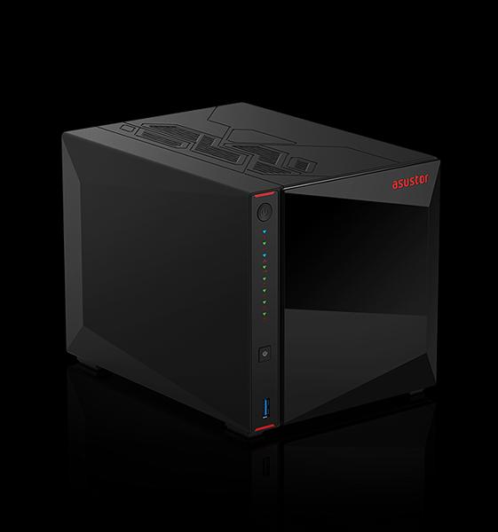 Cетевое хранилище ASUSTOR AS5404T 2-Bay NAS/Media player/Intel Celeron N5105 2.0GHz up to 2.9GHz, 4GB SO-DIMM DDR4, noHDD(HDD,SSD),/2x 2,5Gb (LAN)/3xUSB3.2,HDMI; 90IX01R1-BW3S40 (AS5404T) фото 1