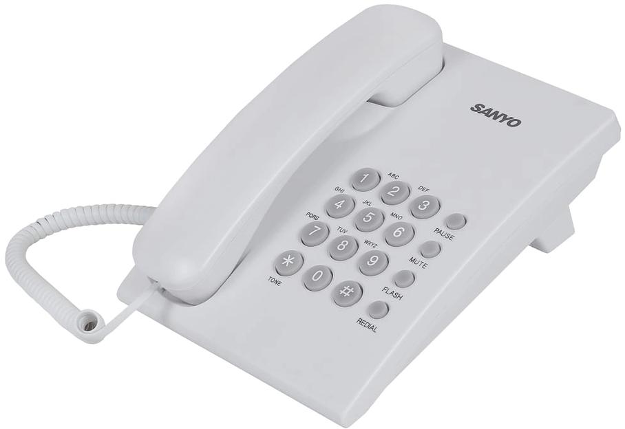 SANYO RA-S204W Телефон проводной фото 2