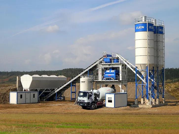 Стационарный бетонный завод ELKOMIX 135 фото 1