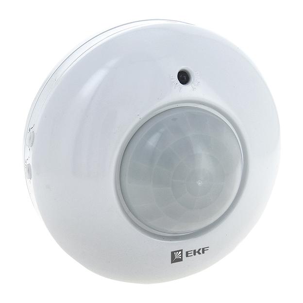 EKF dd-ms-20B ИК датчик движения потолочный 1200Вт 360гр. до 6м IP20 MS-20B EKF PROxima фото 1