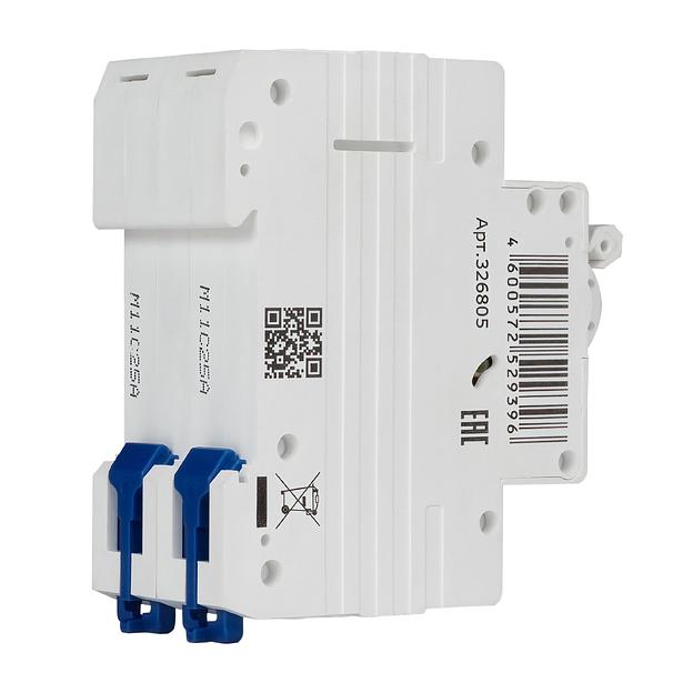 Выключатель автоматический модульный OptiDin BM63-2C25-4.5-УХЛ3 КЭАЗ 326805 фото 4