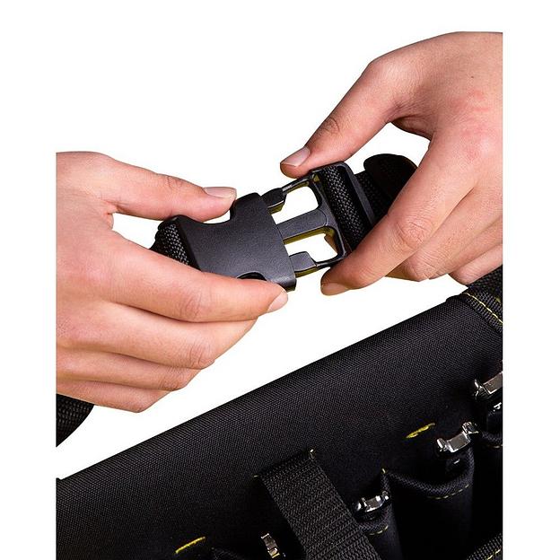 Ящики, сумки для инструментов Deli Поясная сумка монтажника Deli DL-P5 270 x 190 x 140мм, 7 карманов, ткань Оксфорд 600D фото 4