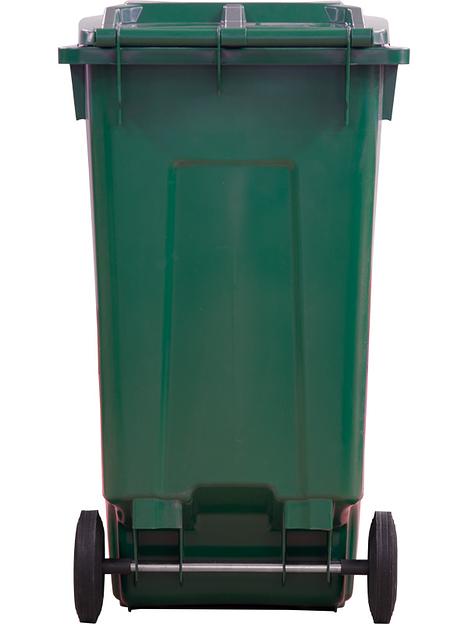 Мусорный контейнер 360л. зелёный фото 3
