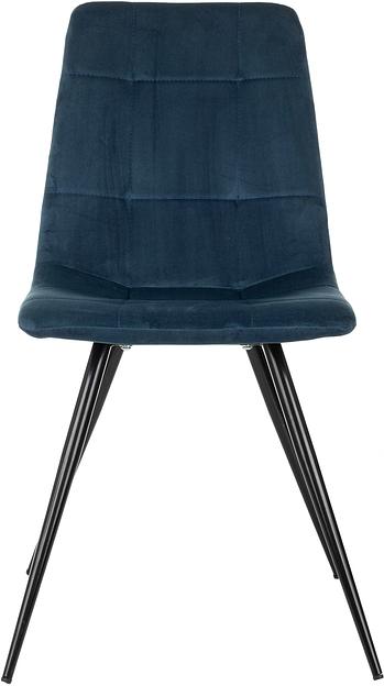 Стул для дома Бюрократ CH-K1_4 комплект 4шт синий Holland 58 металл черный на ножках (CH-K1_1/HL58_4) фото 3