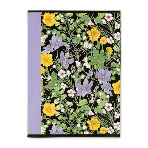 Тетрадь общая на скобе А4, 80 л., клетка, Следы художника, полевые цветы 2, SVT_800121_02, SVETOCH фото 1