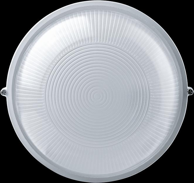 Светильник НПП-100w термостойкий круглый без решетки IP54 белый фото 1