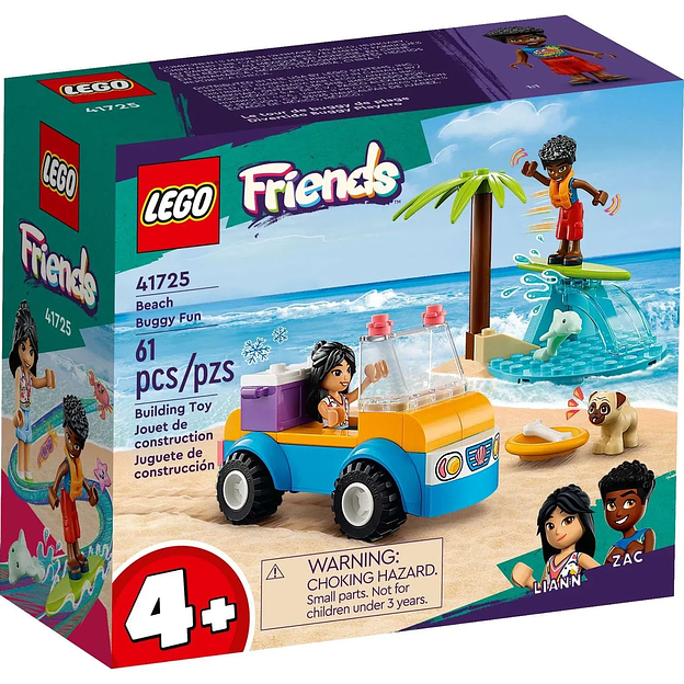 Конструктор LEGO Friends Развлечения на пляжном кабриолете 41725 фото 1