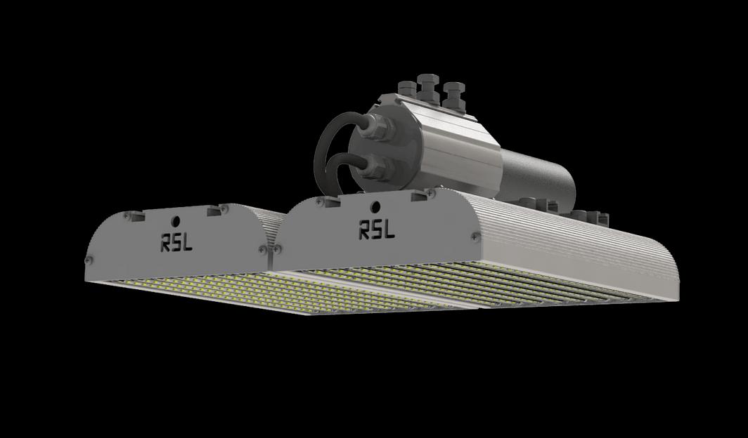 Светодиодный светильник RSL-Industrial-D-54-K-DUO консоль КСС 120 фото 1