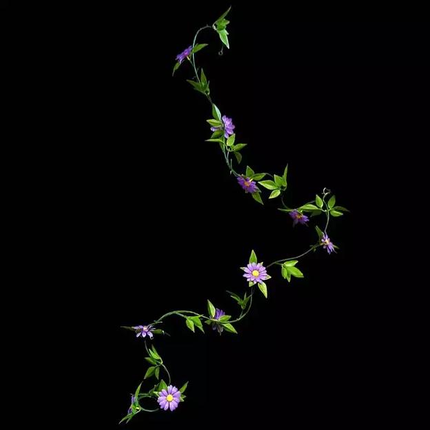 Лиана с 10 ромашками 9350-9273 фото 2