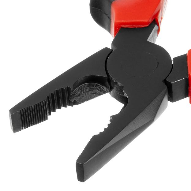 Плоскогубцы Black Nickel, 160 мм, комбинированные, двухкомпонентные рукоятки фото 3