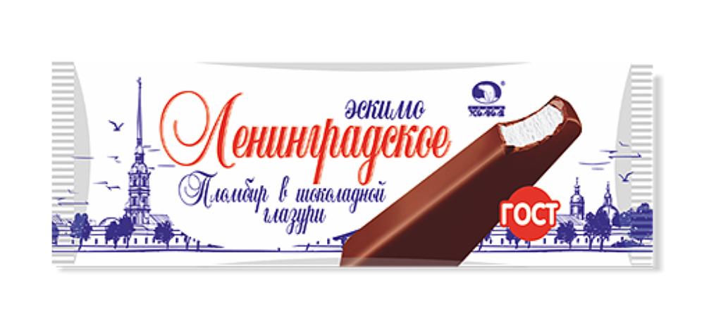Эскимо «Ленинградское» в шоколадной глазури ОПТ фото 1