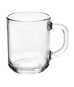 Кружка 250 мл. d=70 мм. h=90 мм. прозрач. Маг /12/840/ фото 1