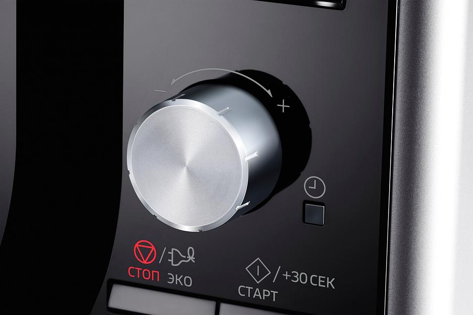 Samsung MG23F302TQS/BW Микроволновая печь, 23л, 800Вт, серебристый фото 10