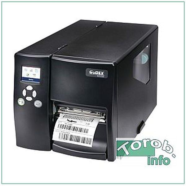 Godex EZ-2350i промышленный термотрансферный принтер этикеток. 300 dpi, USB 2.0, RS232, Ethernet, USB Host фото 1