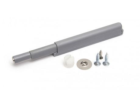 Упор-защелка фасада c толкателем и магнитом, серый AMF11/GR фото 1