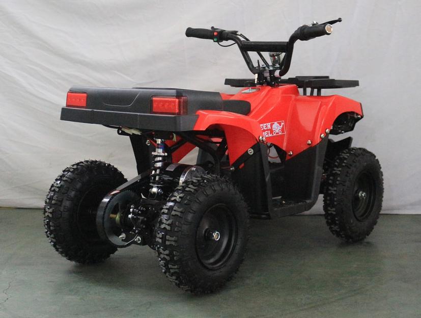 Квадроцикл GreenCamel Гоби K24 (36V 800W R6 Цепь) красный фото 5