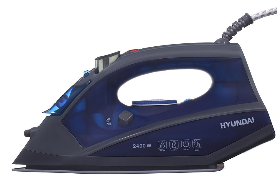 Утюг Hyundai H-SI01789 2400Вт серый/темно-синий фото 4