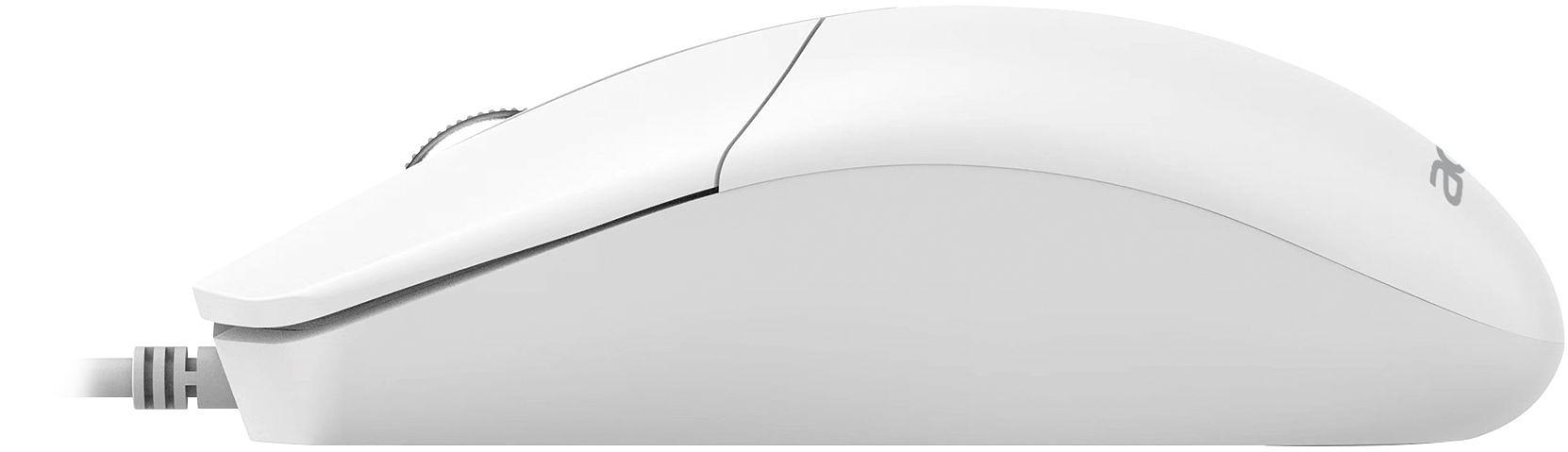 Мышь Acer OMW300 белый оптическая (1200dpi) USB (3but) фото 3