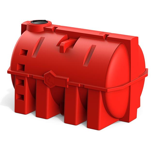 Емкость 10 кубов горизонтальная. Емкость 10000 литров. Пластиковые бочки фото 5