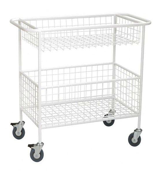 Тележка медицинская внутрикорпусная, 1020х500х880 мм фото 1