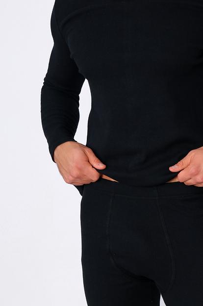 Комплект мужской Style Magro «Нательное бельё», чёрный, опт фото 7