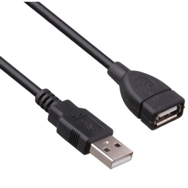 Exegate EX294763RUS Удлинитель USB 2.0 ExeGate EX-CCF-USB2-AMAF-3.0F (Am/Af, позолоченные контакты, ферритовые кольца, 3м) фото 1