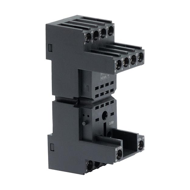 Колодка с винтовыми клеммами для реле на 4 группы: IR-24DC/220DC/230AC-4CO фото 3