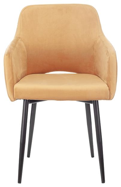 Кресло Бюрократ CH-380F янтарный Italia 9 на ножках металл черный фото 2