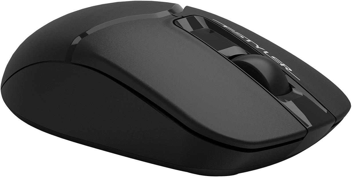 Мышь A4Tech Fstyler FB12S черный оптическая (1200dpi) silent беспроводная BT/Radio USB (2but) фото 2