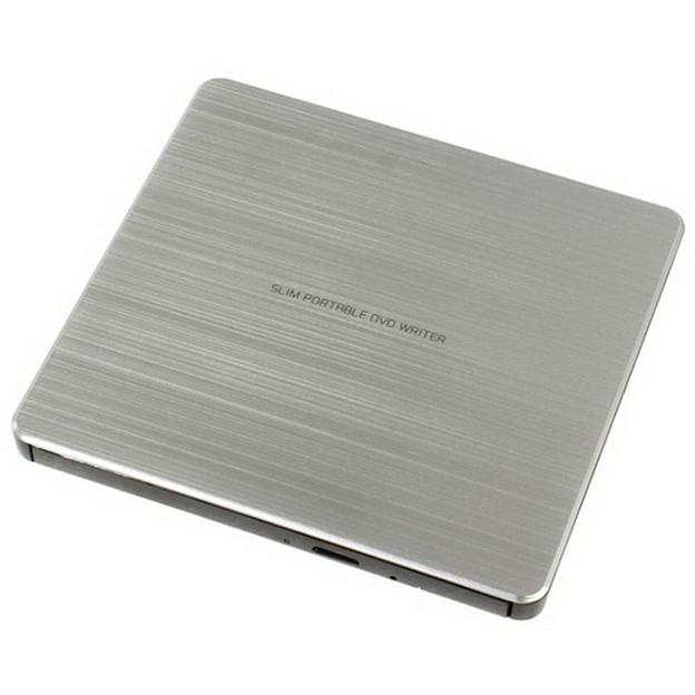 Привод DVD-RW LG GP60NS60 серебристый/черный USB slim ultra slim внешний RTL фото 1