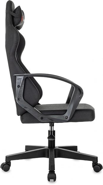 Кресло игровое Zombie 1 черный Neo Black крестов. пластик фото 4