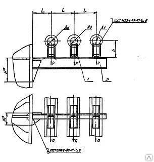 Опора Серия 3.900-9 А14Б 408.000 Выпуск 3 фото 1