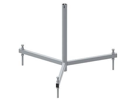 МА-101-ГЦ Треножный штатив для молниеприемной мачты 40 мм, гор. Цинк фото 1