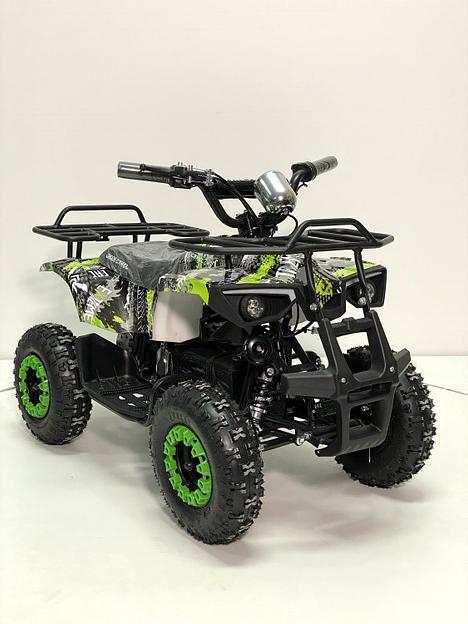 Квадроцикл GreenCamel Гоби K32 (36V 1000W R6 Цепь) ножной тормоз, зелёный экстрим фото 3
