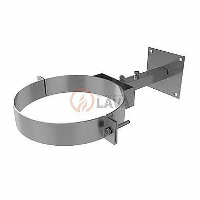 LAVA Кронштейн стеновой 180, телескоп 40-75, нерж. 439 (2,0) фото 1