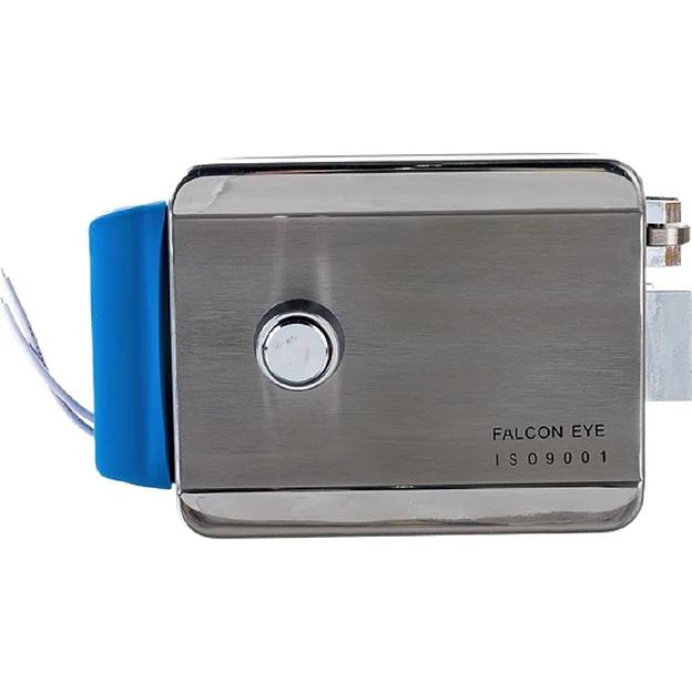 Электромеханический замок Falcon Eye FE-2370 накладной, универсальный, кнопка без блокировки фото 1