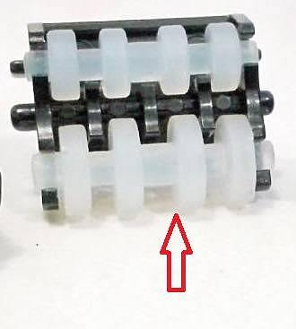 Ролик выхода бумаги (вспомогательный) Samsung ML-2851/2855/SCX-4600/4824/4828 (JC66-00934A/JC66-00830A) фото 2