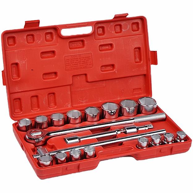 6-Гранные / Набор Инструментов 3/4 Для Грузовика 19-50мм 21 Предмет / Шестигранные Головки фото 2