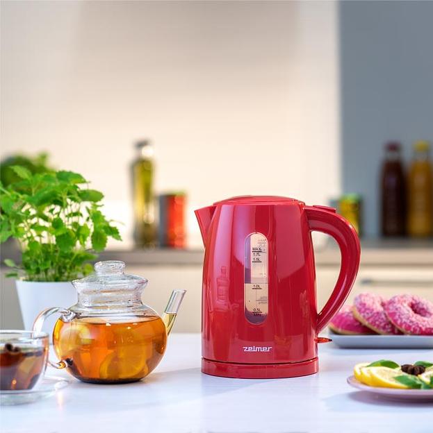 Чайник ZCK7616R RED ZELMER фото 1