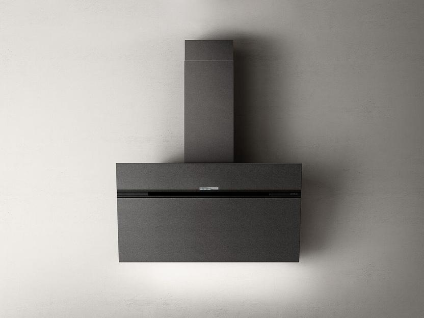 Вытяжка каминная Elica Stripe Urban Cast Iron/A/90 черный управление: сенсорное (1 мотор) фото 2