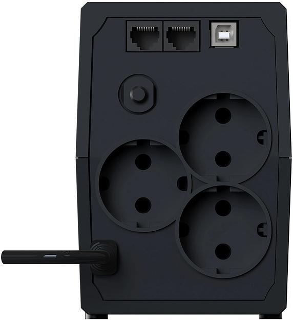 Источник бесперебойного питания Ippon Back Basic 650S New Euro 360Вт 650ВА черный фото 3