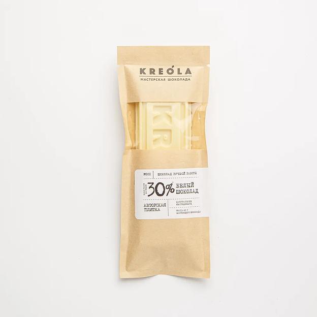 Белый шоколад Kreola плитка 60 г, опт фото 4
